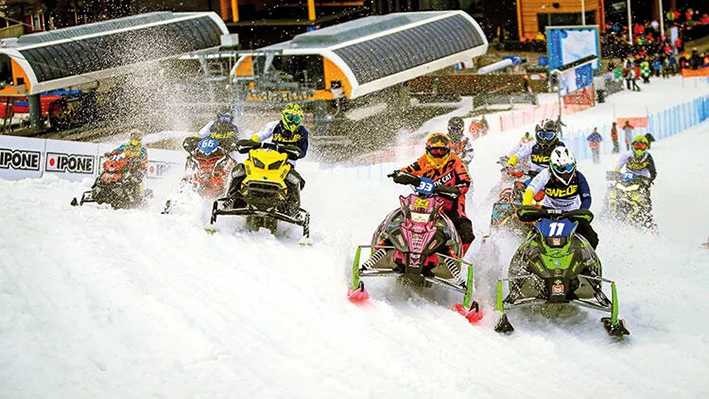 Erciyes Kayak Merkezi'nde Dünya Kar Motosikletleri Şampiyonası Yapılacak