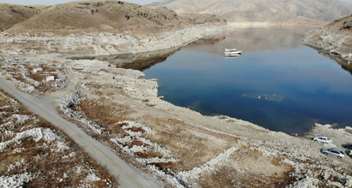 Yamula Barajı'nda Su Seviyesi Kritik Düzeyde