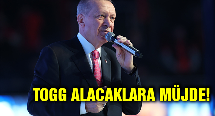 Erdoğan’dan TOGG Müjdesi 