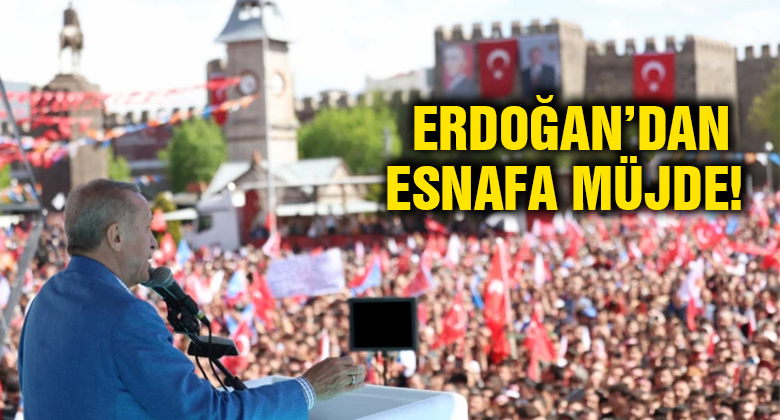 Erdoğan Küçük Esnafa Müjdeyi Kayseri'den Verdi: Prim Sayısını...