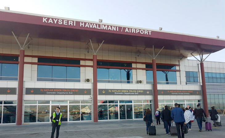 Kayseri Havalimanı temmuz ayında 233.020 yolcuya hizmet verdi