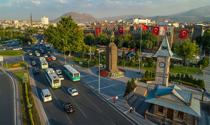 Kayseri'de taşıt sayısı arttı