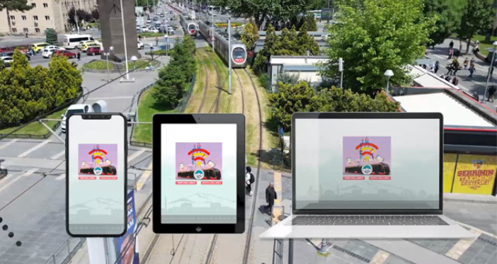 Büyükşehir'in Tramvaylarda Ücretsiz İnternet Hizmeti 208 Bin Kez Kullanıldı