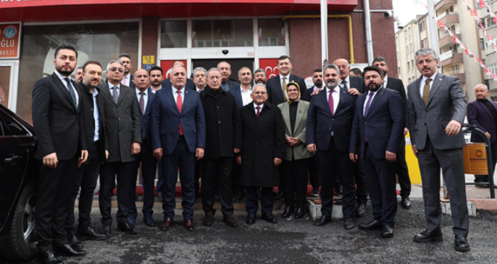 Başkan Büyükkılıç'tan MHP Ziyareti