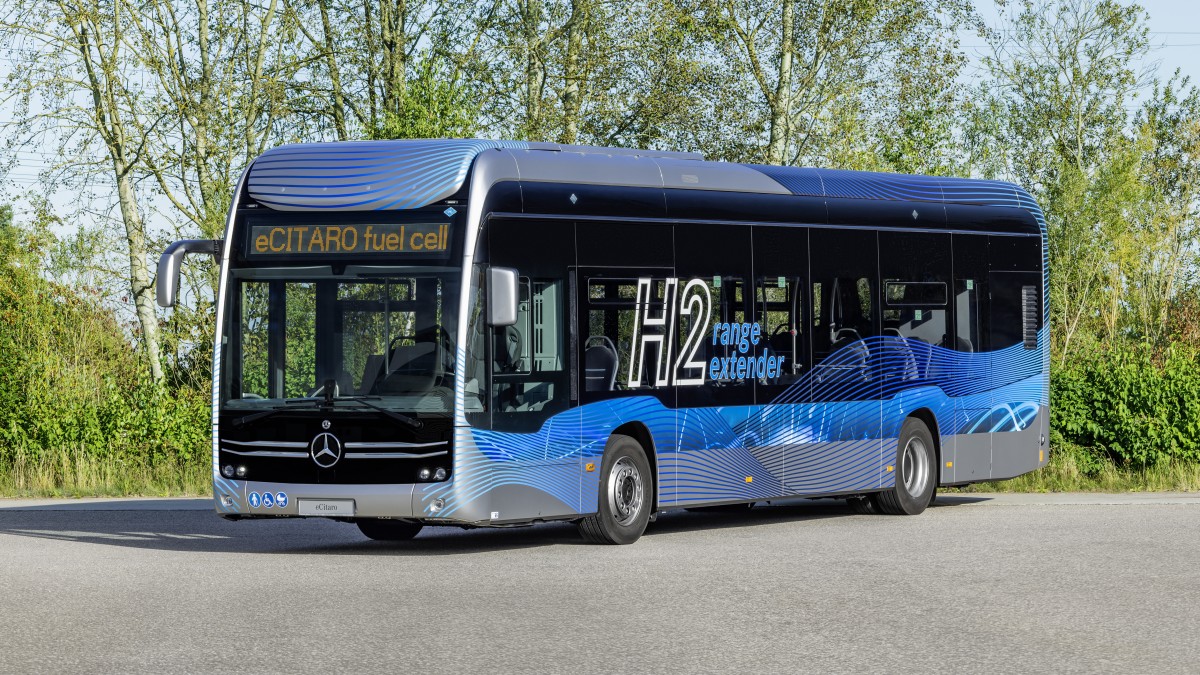 Mercedes-Benz eCitaro Fuel Cell yılın otobüsü oldu