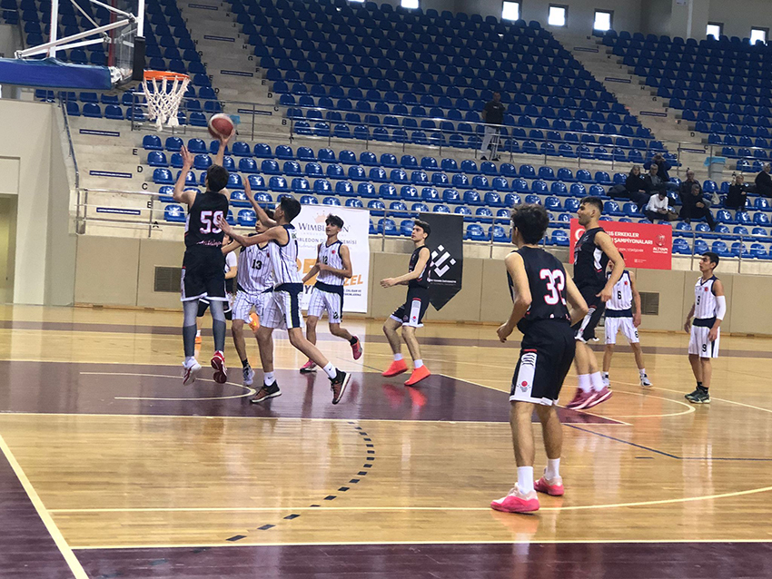Basketbol U-18 Anadolu Şampiyonası  Beyaz Grup maçları Kayseri’de 
